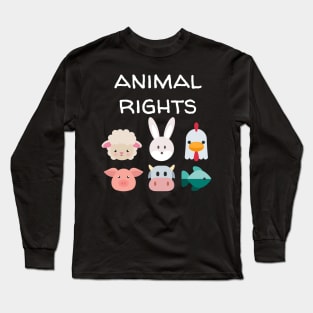 Animal Rights Long Sleeve T-Shirt